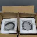 Northdeer Weight Plates for Steel Dumbbells 4 Pieces 0.5lb 1.5lb 2.5lb 3lb 5lb 7.5lb (Standard-Finish)