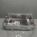Stainless Steel Litter Box for Cat and Rabbit Odor Control Non Stick Smooth Surface Easy to Clean Never Bend Rust Proof