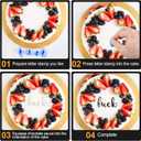 Pndeyo 83pcs Number Alphabet Cookie Stamps, Upper Lower Letter Fondant Embosser Set, Special Characters Stamp for Clay Sugar Cake Cookies Chocolate Decoration- Blue