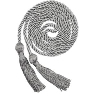 GraduationMall Polyester Graduation Honor Cord 68" Grey