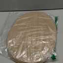 4 Pack Oval Woven Placemats, Jute Plate Chargers Rattan Woven Placemats 11.45x15.58 Wicker Place mats Farmhouse Boho Braided Heat Resistant Outdoor Plate Mats Patio Tablemats for Dinning (Honey Brown)