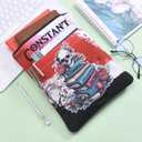 Fantasy Book Cover Markers for Reading, VELARIS Book Sleeve, Dark Fairytale Book Covers, Gifts for Men Women Book Lovers, Readers Sleeve Gift Paperback Book Cover with Zipper (Constant Reader)