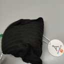 ANRABESS Women 2 Piece Lounge Pajamas Sets Casual Ribbed Knit Long Sleeve Top Pants Matching Set 2025 Fall Outfits Clothes (Medium, Black)