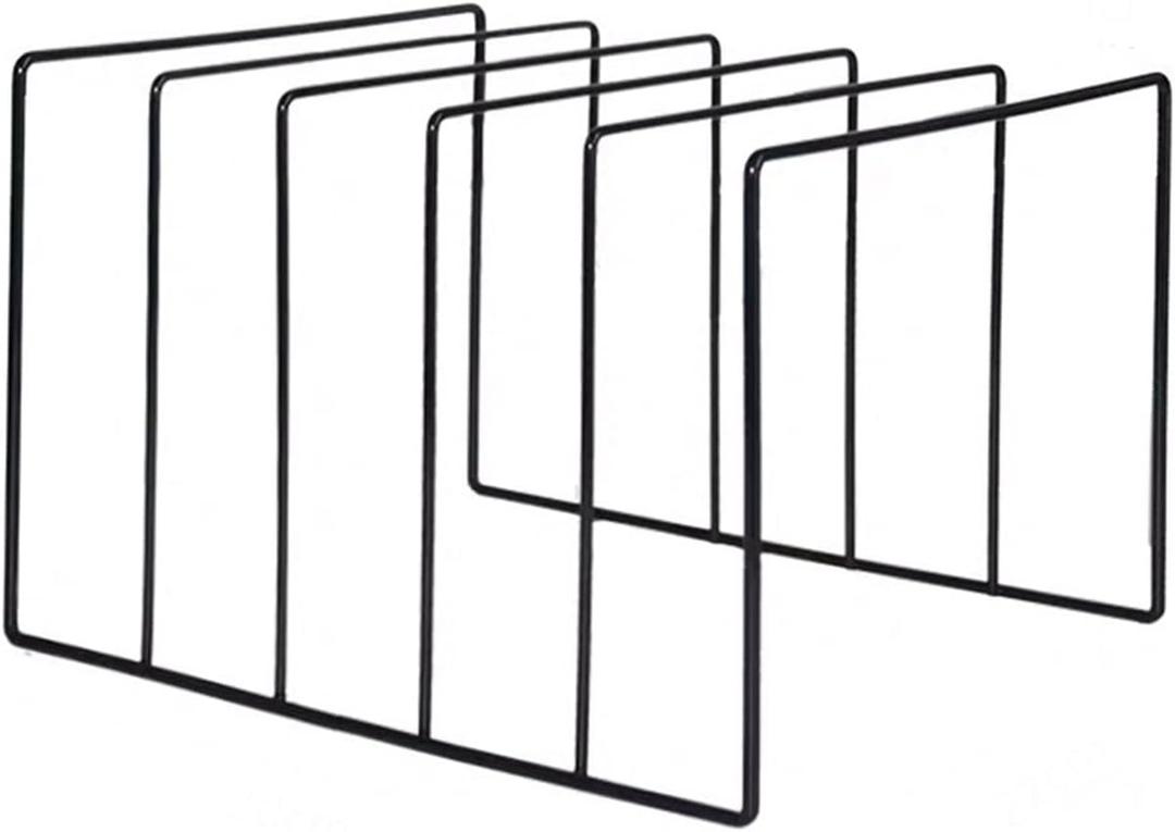 Vinyl Record Storage Holder Stand – Vinyl Coated Metal Wire Rack Holds