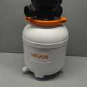 VEVOR FlashPure Sand Filter Pump, 12 in for Above Ground Pool, 0.5 HP 3000 GPH, Swimming Pool Filter System with Timer, 6X Faster Filtration, Media Installed, Leak-Resistant, Ready to Use Out of Box