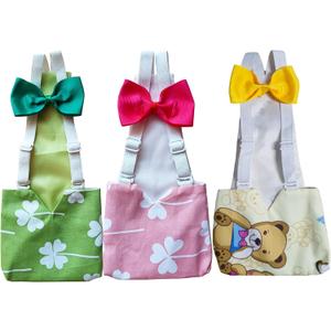 3 Pcs Small Chicken Diapers (S), Duck Diapers for Real Ducks Hens, Waterproof and Adjustable, Chicken Accessories Poultry