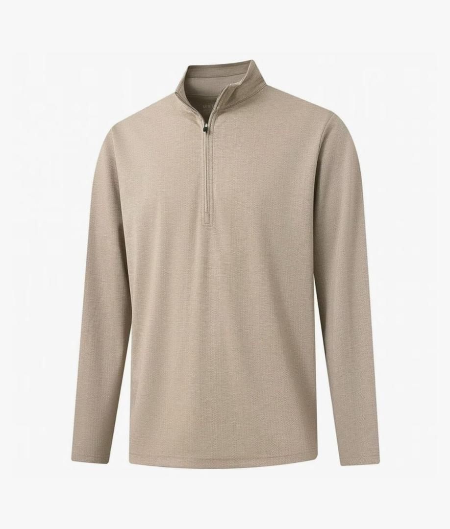 M MAELREG Quarter Zip Pullover Men Mock Neck Long Sleeve Performance Golf Athletic Pullover Half Zip Mens Sweatshirt, 2XL
