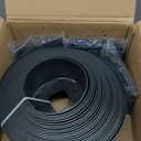 4 Inch Tall Garden Edging Border 66FT with 90pcs Spikes, Plastic Edging Border for Landscaping, Lawn, Garden, Flower Beds, Paver, Pathway