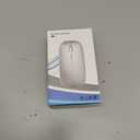 Wireless Bluetooth Mouse Rechargeable Long Lasting Dual Mode - BT 5.2 & 2.4G Silent RGB LED Mice, Slim Portable Ergonomic Mouse for Laptop/PC/Tablet/MacBook/iPad/Apple Devices(Pink)