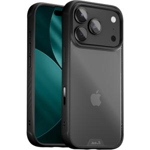 Mous for iPhone 17 Pro Max Case Clear, Camera Control Cover- Clarity - Anti-Yellowing Shockproof Cover for iPhone 17 Pro Max- Scratch Resistant Crystal Clear & Slim Design