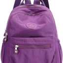 Mini Nylon Backpacks for Women Small Backpack Purse Lightweight Backpacks Mini Casual Travel Daypack