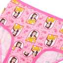 Disney Girls Princess Exclusive 12 Days of Surprise Unboxing Panties Perfect for Gifting or Potty Training in 4T