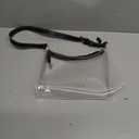Clear Bag for Stadium Events - Adjustable Strap Clear Shoulder Bag for Concerts & Sports, Game Day Approved (Medium)