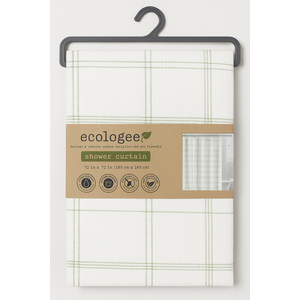 Ecologee Shower Waffle Curtain 72"×72"
