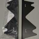 Stove Gap Covers Stainless Steel, 2 Pack Stove Gap Filler Easy Retractable Length 13.8" to 27.5", Width 0.79" ALMCALS Stove Gap Guards Range Trim Kit, Heat Resistant Guard Between Stove Top & Counter (Black)