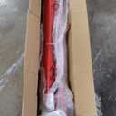 6ft Woven Wire Fence Stretcher Bar with 7 Wedges, Heavy-Duty Carbon Steel Fence Stretcher Tool Wire Puller, Red Anti-Corrosion Coating, 6.67ft Length, Ideal for Farms, Ranches & Outdoor Fencing