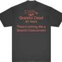 Grateful Dead Unisex Adult 60 Years in Space T-Shirt (Gray, XXL)