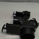 Valterra Ell Double Rotating Valve, Mess-Free Waste Valve for RV's, Campers, Trailers, 3" Hub x 1.5" Hub x 3" Bayonet Cap