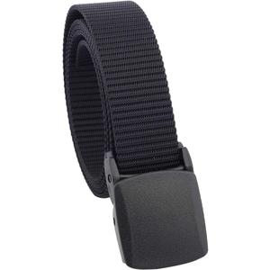 Sportmusies Women's Nylon Webbing Military Style Tactical Duty Belt with Plastic Buckle