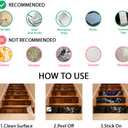 15Pcs Staircase Stickers Galaxy Space Planet Tile Stickers Beauiful Universe Self-Adhesive Water Proof Staircase Decor for Steps Garden Coffee Pubs 39.3" W x 7.08" H