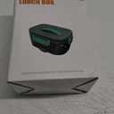 VICARKO Electric Lunch Box 80W Food Heater for Adults 12~24/110~220V Portable Heated Warmer for Car/Truck/Office with SS Fork Spoon, 1.5L, 304 Container