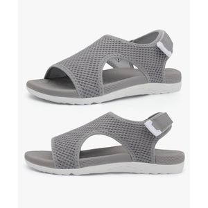 XIHALOOK Womens Orthopedic Walking Sandals with Adjustable Hooks Open Toe Sports Sandals Breathable Knit Summer Shoes Size 36 /7