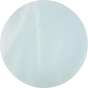 20pcs 11.8" Glass Round Cutting Board, Sublimation Blanks, Tempered Glass with White Coating Rough, Bulk for DIY Print, Heat Press Printing, One Size