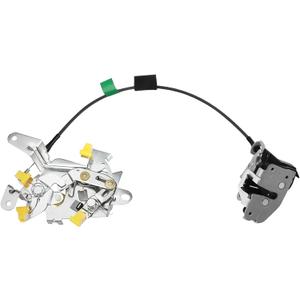 HHCSOP Rear Right Passenger Side Door Lower Lock Latch & Cable Replacement for 1997 1998 1999 2000 2001 2002 2003 2004 Ford F150 F250 HD Super Duty Lobo Heritage Extended Cab Pickup, 6L3Z-18264A00-C