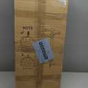 Red Carpet Ropes and Poles, Rope Safety Barriers with 5 ft Black Rope, Stainless Steel Barriers for Party, Museums, Wedding, Easy Connect Assembly, 4PCS