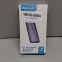 Lemorele Aluminum M.2 NVMe Enclosure,USB 3.2 Gen2 10Gbps Tool-Free ,SSD Enclosure for NVMe PCIe M-Key,Nvme USB Adapter Support UASP Trim for 2280 2260 2242 2230(Sata NOT Supported) (Silver Grey)