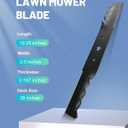 ACEBRI Mulching Blade 38 '' Fit for Craftsman/AYP/Poulan 12784, 127842,134148, 138497, 138970, 139774, 193957, for Husqvarna 38 '' mower blade 532127842, 532134148 LT1238, LT1538, Mower Blades 2Pack