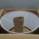 Adesso 3835-01 Benson Floor Lamp, 60 in., 150W Incandescent, Equivalent CFL, Black w/Antique Brass Accent, 1 Tripod Lamp