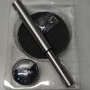 Micro Rechargeable Foamer| Handheld Battery Operated Milk Frother for Coffee| Travel Drink Mixer with Patent 2 Stainless Steel Whisk Heads| Keto Coffee, Latte, Cappuccino, Hot Chocolate| Silver