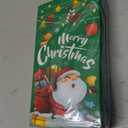 100 Pieces Christmas Paper Guest Napkins 3 Ply Merry Christmas Cocktail Napkins Disposable Xmas Bathroom Hand Towel Santa Gnome Christmas Tree Napkins for Party Supplies (Santa Claus)