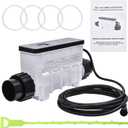 Replacement IC40 Salt Chlorine Generator Cell Compatible with Pentair IC40 EC-520555 IntelliChlor, Used for Pools Up to 40,000 Gallons Replace Part Number 520555