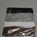 Ztomine Headbands for Women, 8pcs Stretchy Non Slip Soft Cotton Cloth Hair Bands for Sports, Workout, Yoga and Running (Black, White, Gray, Brown)