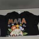 Mama of The Wild One 1St Birthday Kids Safari Jungle T-Shirt L