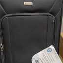 American Tourister Fieldbrook XLT Softside Upright Luggage, Black, 4-Piece Set (BB/DF/21/25)