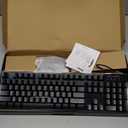 Gaming Keyboard and Mouse Combo, K1 RGB LED Backlit Wired Keyboard with 104 Key Computer PC Gaming Keyboard for PC/Laptop (Black)