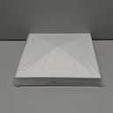 12 Pack 3D Wall Panels for Interior Wall Decor, Accent Felt Wall Panels for Office Living Room Bedroom Hotel Lobby, 12''x12'' PVC Pyramid Wallpapers Cover 12.Sq.FtWhite