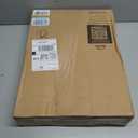 Mayfair Padded Toilet Seat, Cushioned Soft Vinyl over Wood Core Seat, Secure Hinges, Easy Clean, Made in USA, Elongated, Bone