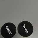 Car Cup Holder Coaster for GMC Series Recessed Silicone Non Slip Car Interior Accessories Car Coaster 2PC, Black