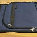 KROSER Hardside Expandable Carry On Luggage 22x14x9 Airline Approved With Front Business Pockets, 20 Inch Suitcases with Wheels, Carry on Suitcase with TSA Lock & USB Port, Navy