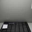 Amazon Basics Foldable Octagonal Metal Exercise Dog Playpen - Indoor/Outdoor, Single Door, Medium (8 Panels, 24 x 36), Easy to assemble and store, 36" - Medium, Black