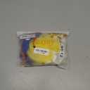 Sexy Stockings Mini Skirt Mesh Sheer Lace Halloween Costume Maid Outfit Lingerie with Thong Set 4 Piece (Small, Royal Blue Yellow)