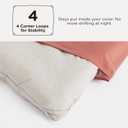 Bedsure Full Size Comforter Sets - Beige Soft Bedding for All Seasons, Cationic Dyed Bed Set, 3 Pieces, 1 Full Size Comforter (82"x86") and 2 Pillow Shams (20"x26"+2")