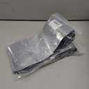 XunLiu Stand-Up Al-Foil PE Bag Zip Lock Bags Reusable Airtight Storage Bags (50, 12cmX20cm+4cm/0.14mm), 20-Pack