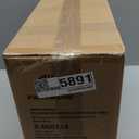 Famiware Milkyway Plates and Bowls Sets, 12 Pieces Dinnerware Sets, Reactive Glaze Dish Set, Stoneware Dishes Set for 4, Matte Beige White