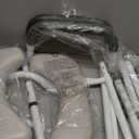 Toilet Seat Risers For Seniors, Male-Friendly Width & Height Raised Toilet Seat With handles, Toilet Riser for Elderly, Handicap, Elevated, Fit Any Toilet, 400lbs