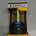 LUXPRO Rechargeable Dual-Power 1100 Lumen LED Lantern for Up to 150 Hours of Use - Camping Lantern with Built-in Power Bank - Dimmable LED Light with IPX4 Water-Resistant Rating